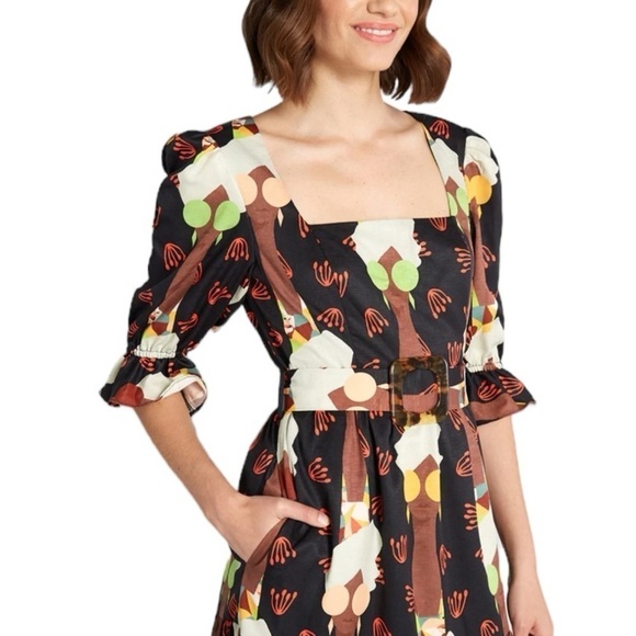 Hutch x ModCloth - NWT Let's Go Boho Maxi Dress Sz 4 - Picture 4 of 13